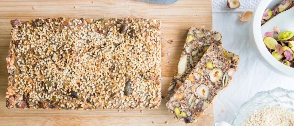 Glutenvrij noten- en zadenbroodje